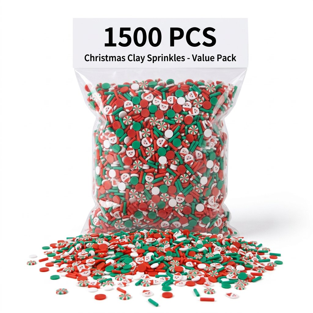Wedding Supply In Bulk - 1500 шт. рождественских глиняных украшений: фигурки