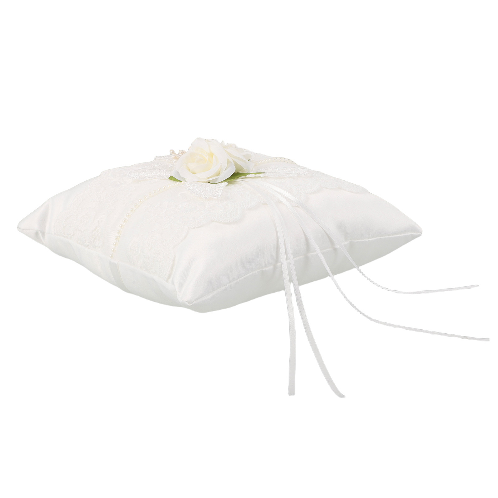 Свадебная кружевная подушка дл – обзор и цена Ring Bearer Pillow