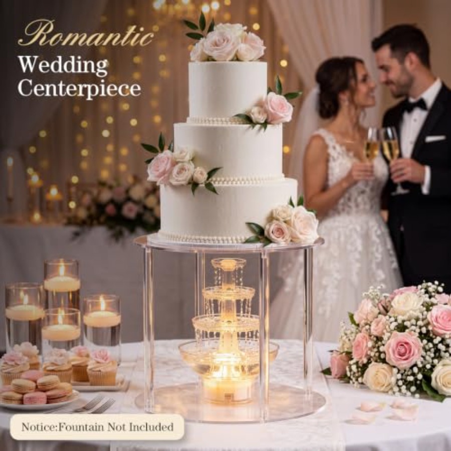 16-дюймовая акриловая подставк – обзор и цена Wedding Fountain