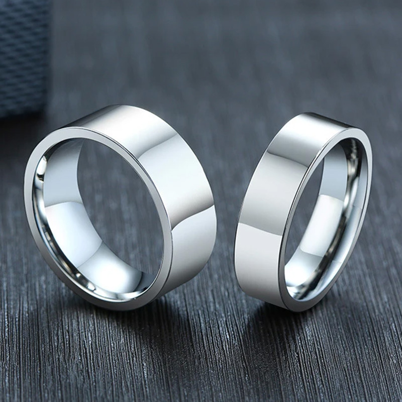 Кольца из нержавеющей стали ши – обзор и цена Wedding Zone