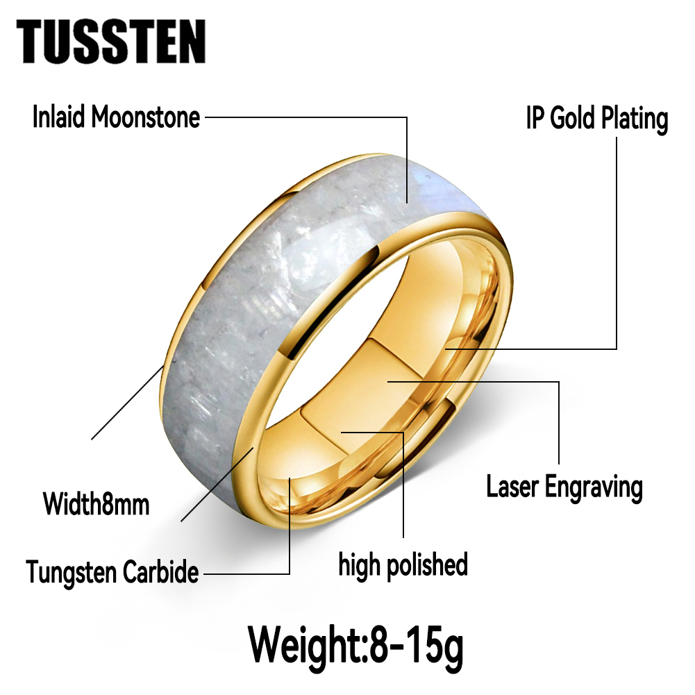 TUSSTEN 4/6/8 мм мужское и жен – обзор и цена Wedding Zone