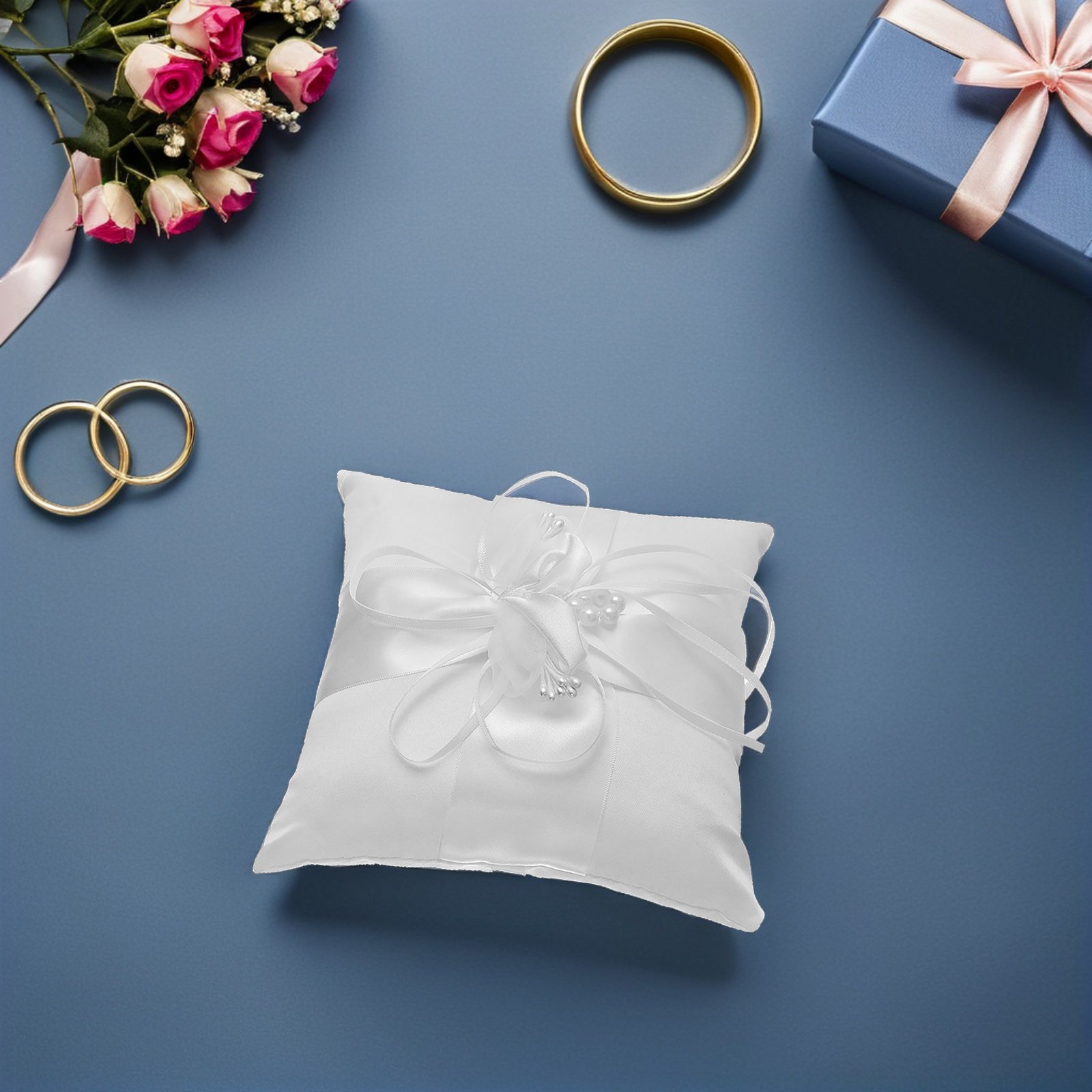 Элегантная подушка для колец с – обзор и цена Ring Bearer Pillow