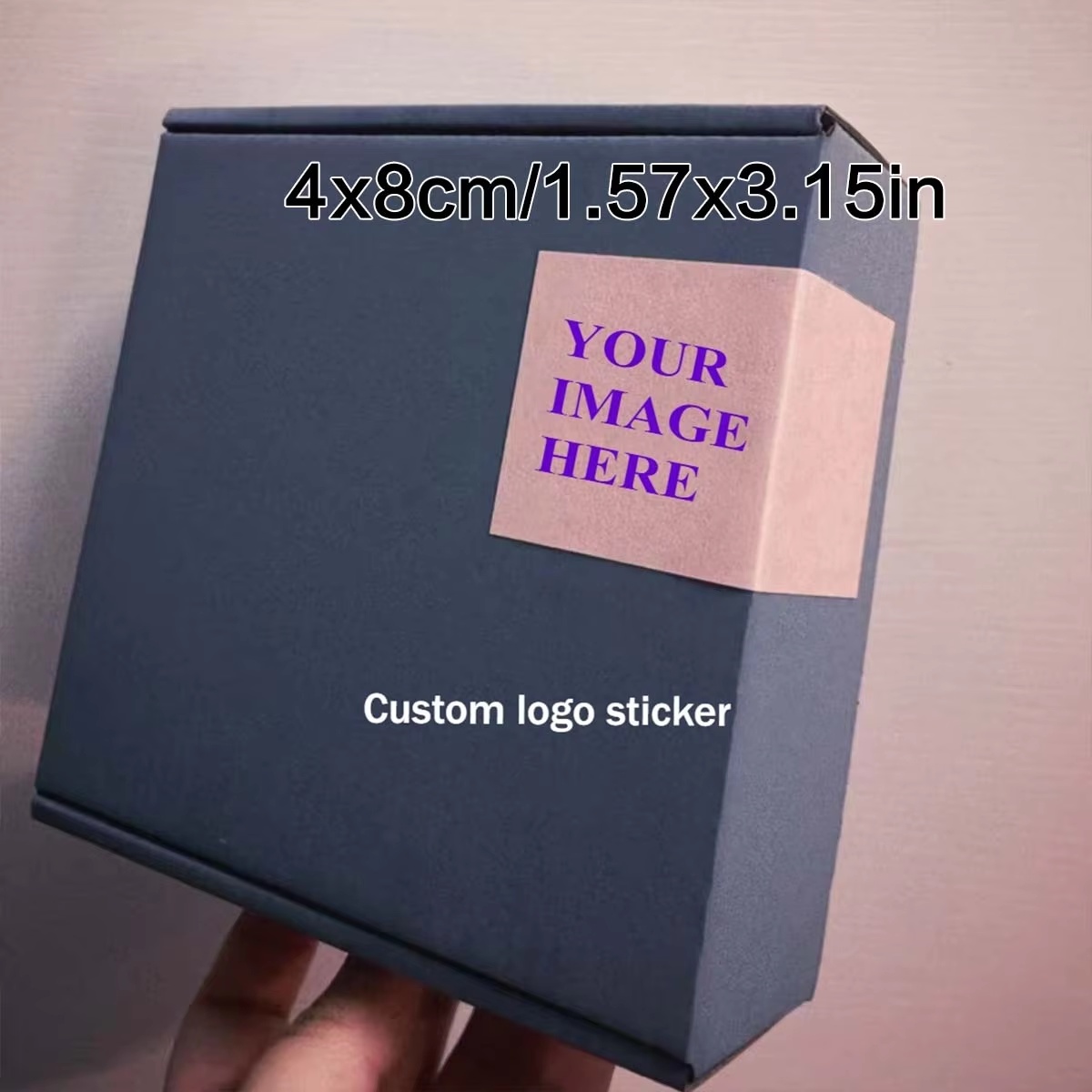 Прямоугольные наклейки на зака – обзор и цена Wedding Packaging