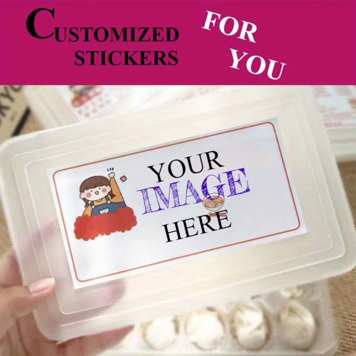 Прямоугольные наклейки на зака – обзор и цена Wedding Packaging