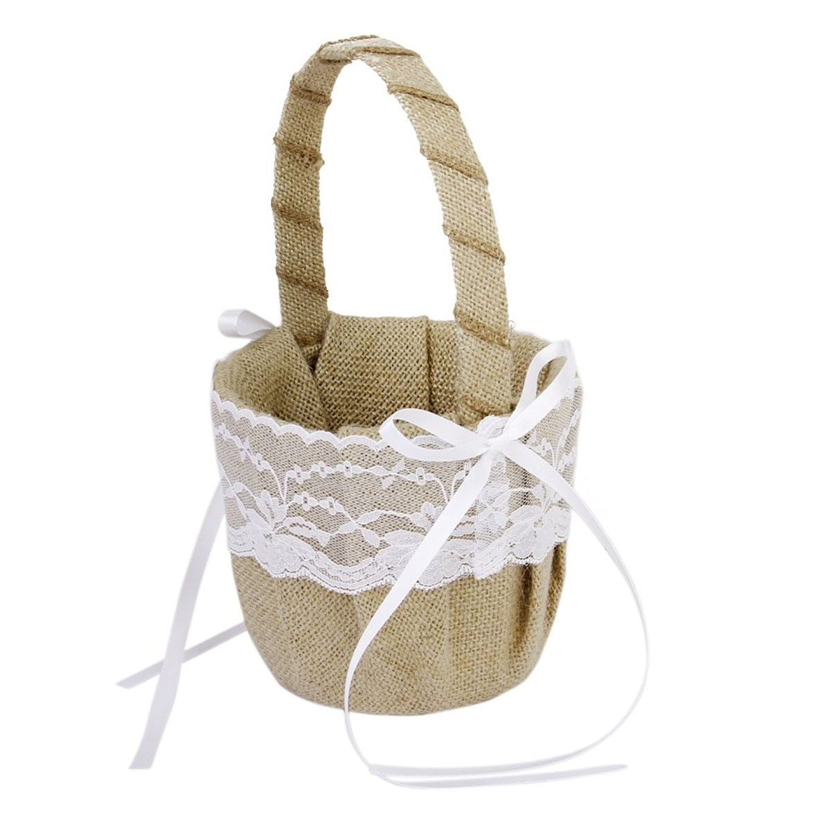 Набор из 6 джутовых кружевных  – обзор и цена Ring Bearer Pillow